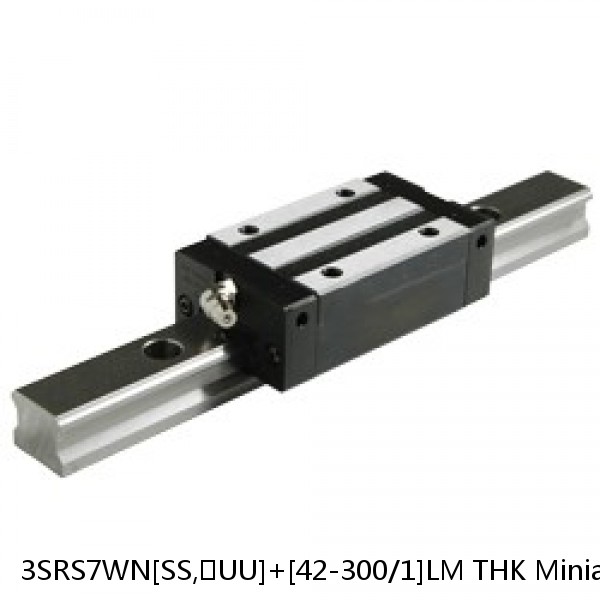 3SRS7WN[SS,​UU]+[42-300/1]LM THK Miniature Linear Guide Caged Ball SRS Series