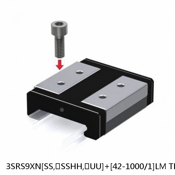3SRS9XN[SS,​SSHH,​UU]+[42-1000/1]LM THK Miniature Linear Guide Caged Ball SRS Series