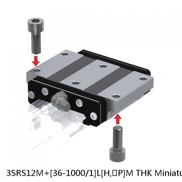 3SRS12M+[36-1000/1]L[H,​P]M THK Miniature Linear Guide Caged Ball SRS Series