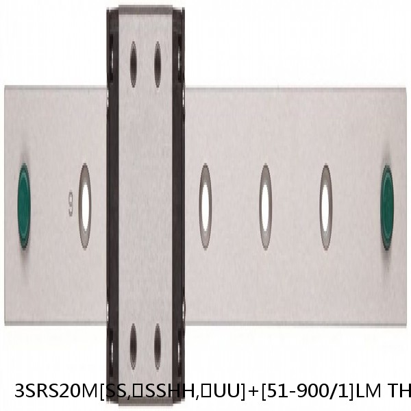 3SRS20M[SS,​SSHH,​UU]+[51-900/1]LM THK Miniature Linear Guide Caged Ball SRS Series
