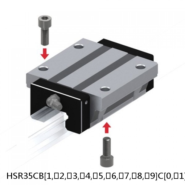 HSR35CB[1,​2,​3,​4,​5,​6,​7,​8,​9]C[0,​1]M+[123-2520/1]LM THK Standard Linear Guide Accuracy and Preload Selectable HSR Series