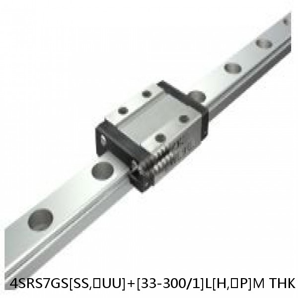 4SRS7GS[SS,​UU]+[33-300/1]L[H,​P]M THK Miniature Linear Guide Full Ball SRS-G Accuracy and Preload Selectable