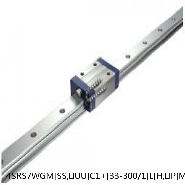 4SRS7WGM[SS,​UU]C1+[33-300/1]L[H,​P]M THK Miniature Linear Guide Full Ball SRS-G Accuracy and Preload Selectable