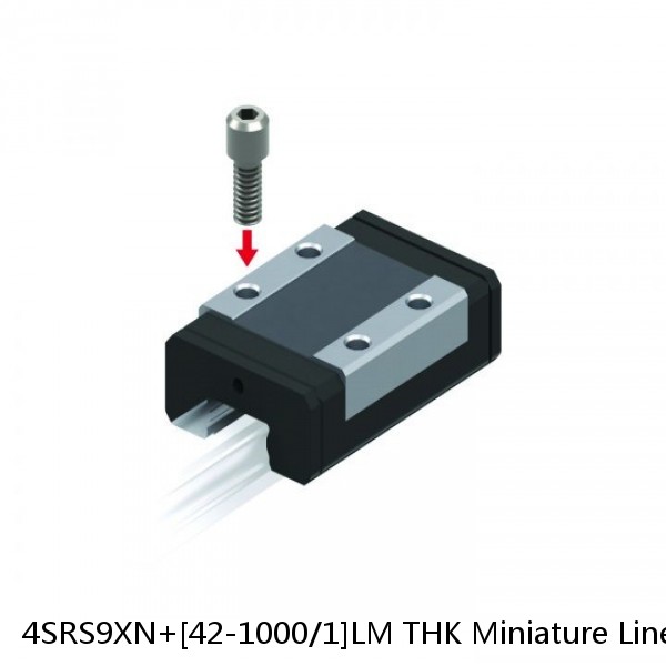 4SRS9XN+[42-1000/1]LM THK Miniature Linear Guide Caged Ball SRS Series