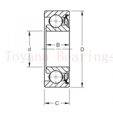 Toyana 71909 CTBP4 angular contact ball bearings